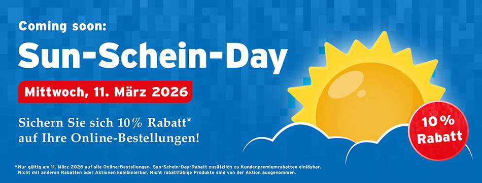 Coming Soon - Sun-Schein-Day